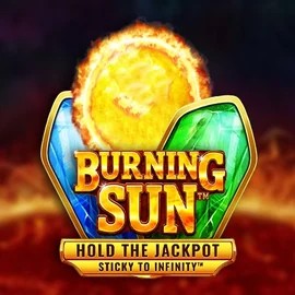 Burning Sun slot icon by Wazdan, available at Midnite Casino