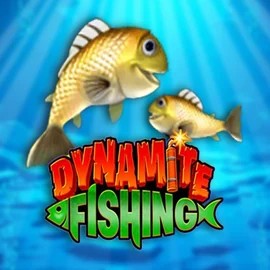 Dynamite Fishing online game logo by Inspired Gaming on midnitecasino.bet
