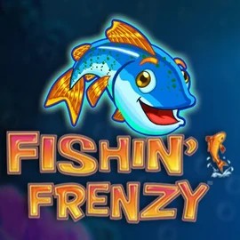 Logo of Fishin Frenzy from Blueprint Gaming at Midnite Casino