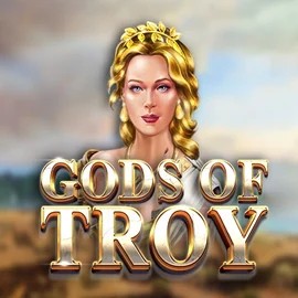 Gods of Troy logo by Red Tiger Gaming at Midnite Casino