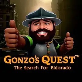 Gonzo's Quest slot logo by NetEnt at Midnite CasinoGonzo's Quest
