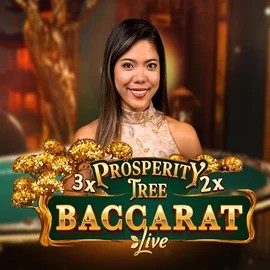 Official Live Casino logo: Prosperity Tree Baccarat by Evolution at Midnite Casino