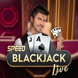 Speed Blackjack logo – Live Casino by Pragmatic Play at Midnite Casino