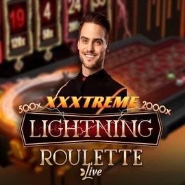 XXXtreme Lightning Roulette logo by Evolution at Midnite Casino